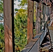 “Starnes Porch,” Cedar Key 2007